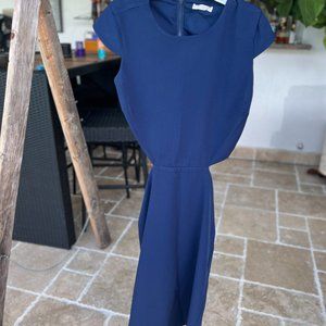 NY&CO Cut Out Navy Blue Dress